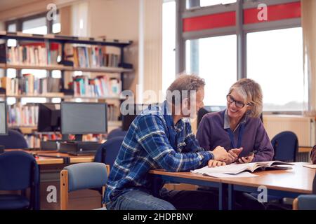 Studium, Ausbildung, Erwachsenenbildung, Erwachsenenbildung Stockfoto