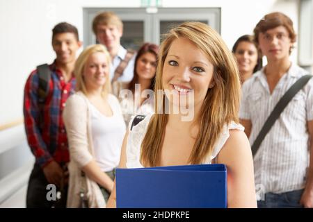 Schule, Schüler, Universität, Studenten, Schulen, Schulkinder, Universitäten, Studenten Stockfoto