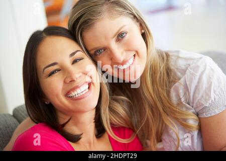 Freundin, Mädchen, Freundinnen, Mädchen Stockfoto