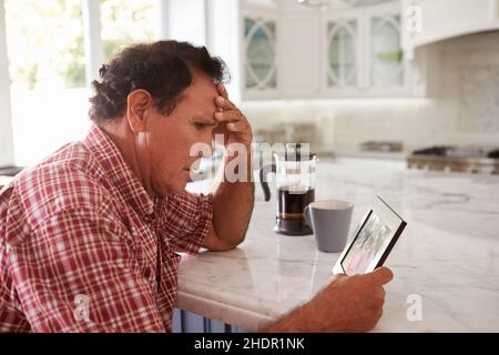 Senior, Verlust, Demenz, ältere Menschen, alt, senioren, Demenzerkrankungen Stockfoto