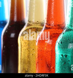 Getränk, Flasche, Softdrink, Getränke, Getränk, Flaschen, Limonade, alkoholfreie Getränke Stockfoto