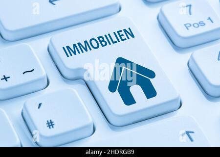 Immobilienmarkt, Wohnungssuche, Wohnen, Immobilien, Wohnungssuche Stockfoto