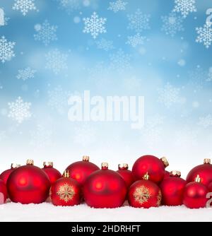weihnachtsschmuck, Kugeln, weihnachtsdekoration, Kugeln Stockfoto