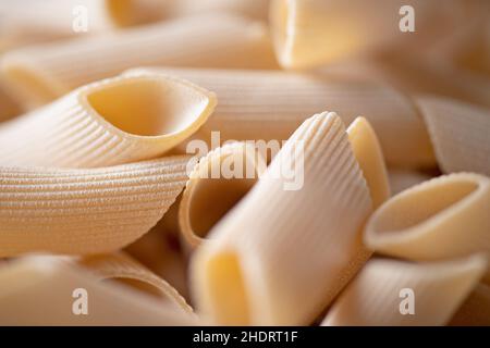 Pasta, roh, Nudeln, Pasta, Raws Stockfoto