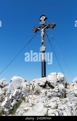Kreuz, breitenstein, Kreuze Stockfoto