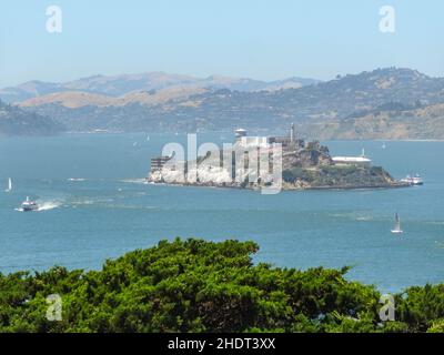 Festung, alcatraz, Bucht von san francisco, Alcatraz, san francisco Buchten Stockfoto