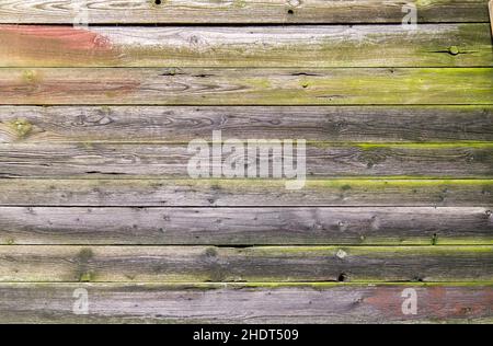 Verwittert, Holzbretter, Weide, Holzbrett Stockfoto