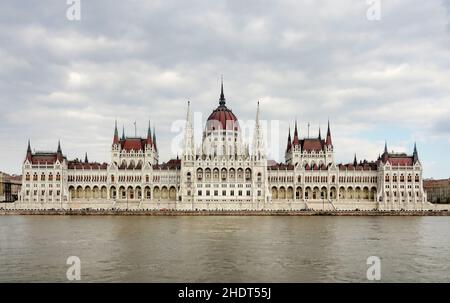 parlament, budapest, Parlamente, budapests Stockfoto