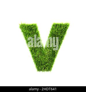 Letter, V, Kleinbuchstaben, Buchstaben, Kleinbuchstaben Stockfoto