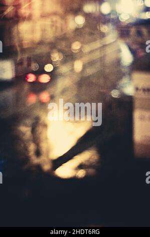 Reflektion, Licht, Fensterglas, Reflexionen, Licht, fenster Stockfoto