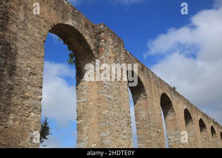 Aquädukt, Évora, Aquädukte, évoras Stockfoto