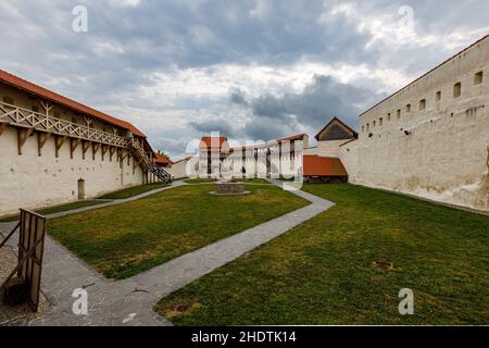 Die Marienburg von Feldiora in Rumänien die Marienburg von Feldiora in Rumänien Stockfoto