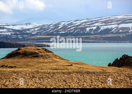 island, akranes, vesturland, isländer Stockfoto