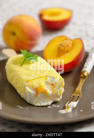 Eis, Eis, Eis, Eis, Eis, Eis, Eis, Eiscreme, Eiscreme Stockfoto