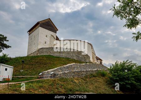 Die Marienburg von Feldiora in Rumänien Stockfoto