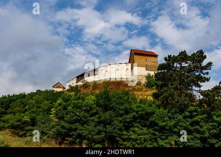 Die Marienburg von Feldiora in Rumänien Stockfoto