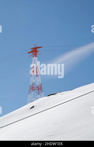 kitzsteinhorn, Seilbahn, kitzsteinhorns, Seilbahn Stockfoto