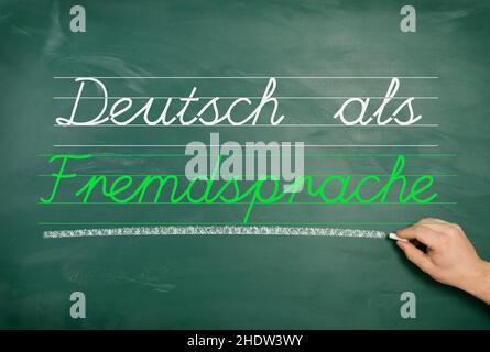 Schule, deutsche Kultur, Fremdsprache, Schulen, deutsche Kulturen, Fremdsprachen Stockfoto
