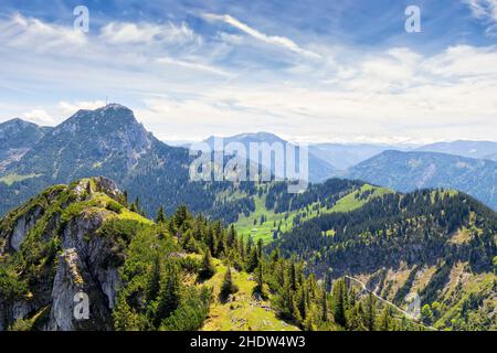 bayerische alpen, süddeutschland, süddeutschland Stockfoto