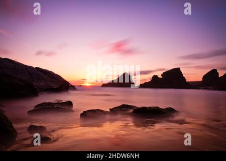 Cliffs, cornwall, bedruthan Steps, Cliff, cornwalls Stockfoto