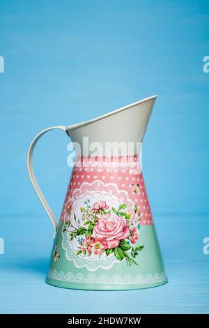 Retro, Krug, altmodisch, Retro-Stil, Krüge Stockfoto