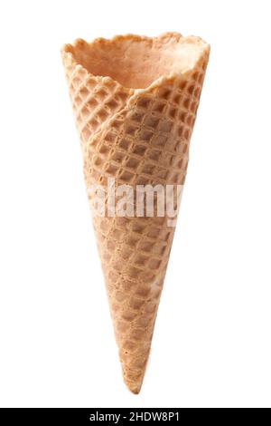 Eiscreme-Wafer, Eiscreme-Kegel, Eiscreme-Wafer, Eiscreme-Kegel, Eis, Eiscreme, Eiscreme Stockfoto