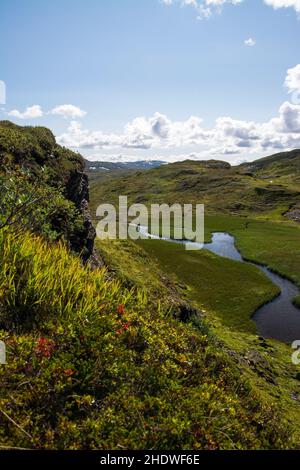 hordaland, vikafjell, hordalands Stockfoto