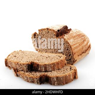 Brot, Scheibe Brot, Brot, Scheibe Brot Stockfoto