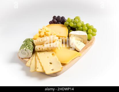 Käseplatte, Käse, herzhaft, Käseplatten, Käse, Herzhörchen, herzhaft, herzhaft Stockfoto