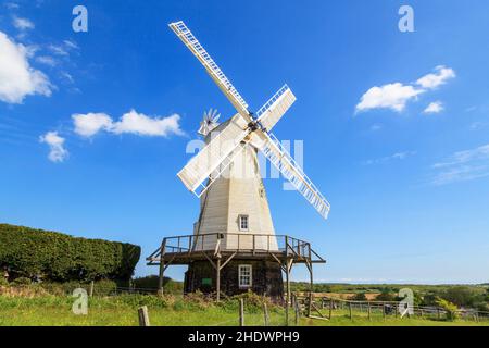 Woodchurch Windmühle, Kent, UK Stockfoto