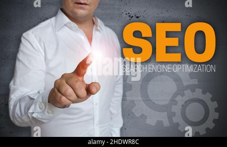 suchmaschinenoptimierung, seo Stockfoto