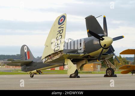 Royal Navy Hawker Sea Fury FB11 Stockfoto