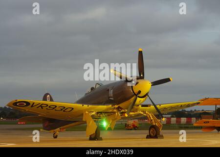 Royal Navy Hawker Sea Fury FB11 Stockfoto