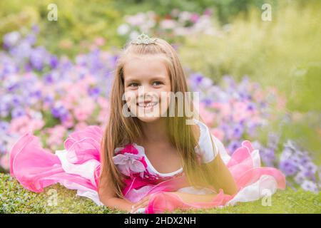 Porträt, Kindheit, Prinzessin, Porträts, Kindheit, Kinder, Kinder, Kinder Stockfoto