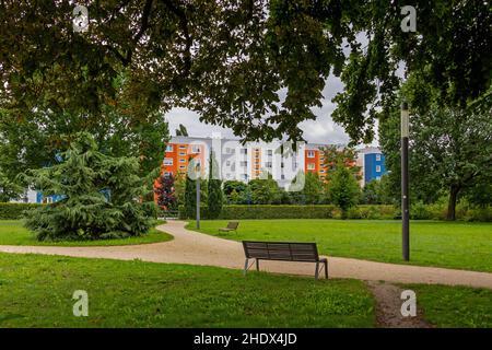 ratshaus, finsterwalde, ratshäuser Stockfoto