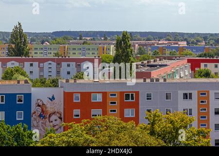 ratshaus, finsterwalde, ratshäuser Stockfoto
