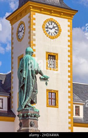 Rathaus, freiberg, Rathaus Stockfoto