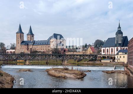 rochlitz, rochlitzs Stockfoto