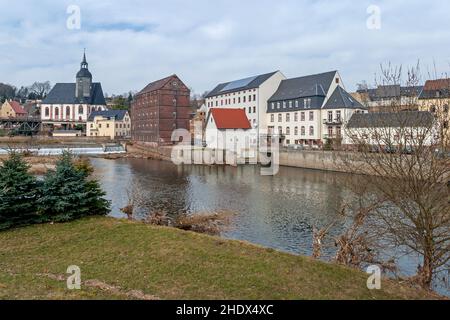 rochlitz, rochlitzs Stockfoto