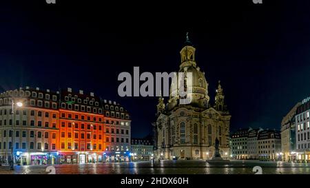 dresden, frauenkirche, neumarkt, dresdens, Frauenkirchen, Neumarktneum Stockfoto