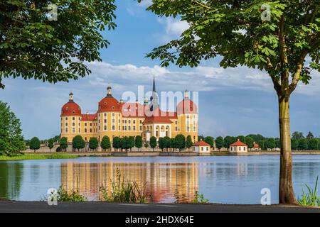 Schloss moritzburg, schloss moritzburgs Stockfoto