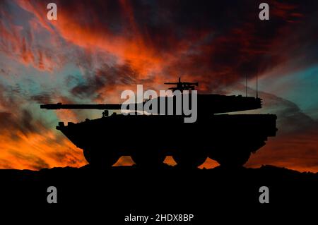 Gepanzertes Infanteriekampffahrzeug, M75 apc Stockfoto