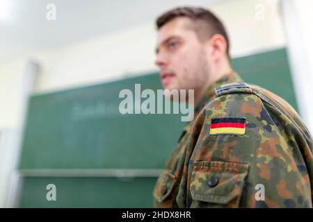 Bildung, Wehrdienst, wehrdienst, bildung, Wehrdienst, Truppen, deutsche Militärs Stockfoto