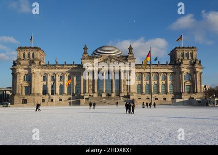 Der reichstag, das parlament, die Regierungszentrale, die reichstage, die Parlamente, Hauptsitz der Regierung Stockfoto