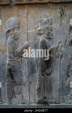 Archäologie, Relief, persepolis, Archäologien, Reliefs Stockfoto