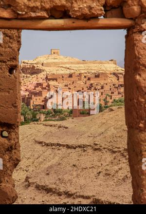 Weltkulturerbe, Aït ben haddou, Weltkulturerbe, Aït-ben-Haddous Stockfoto