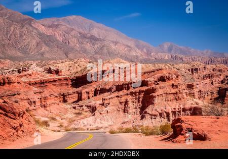 Sandstein, argentinien, Sandsteine, argentinas Stockfoto