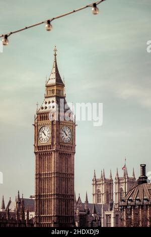 london, elizabeth Tower, londons, Big bens, Uhrenturm, Uhrturm, Uhrwerk, Uhrturm Stockfoto