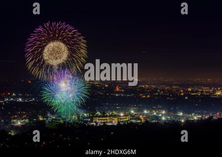 los angeles, Unabhängigkeitstag, pasadena Stockfoto