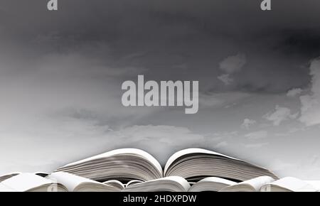 Buch, Literatur, Wissen, Bücher, Literaturen, Fachkenntnisse Stockfoto